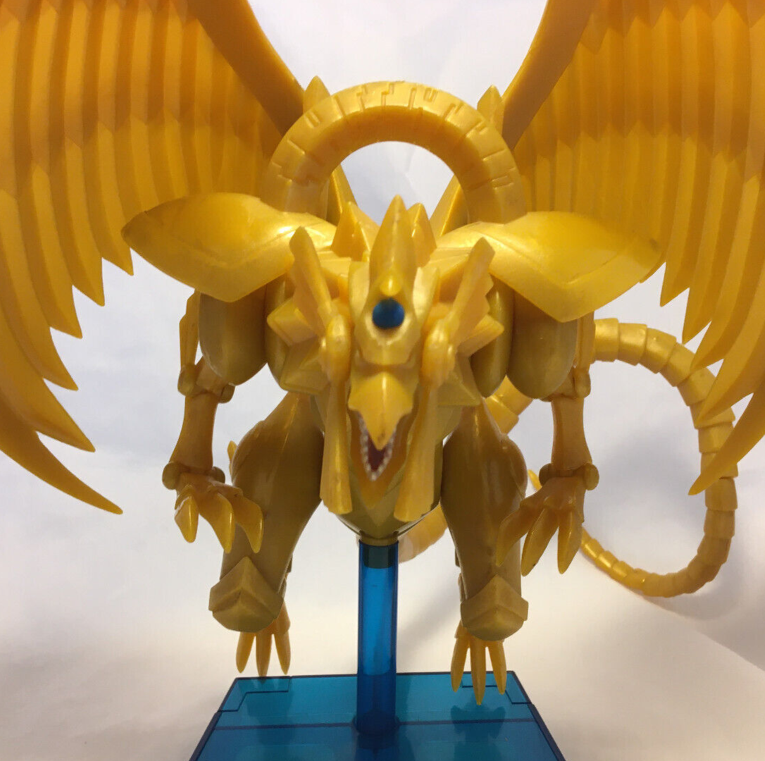 Vintage 1996 Yu-Gi-Oh Winged Dragon of Ra Deluxe Model Kit 12" Figure ...