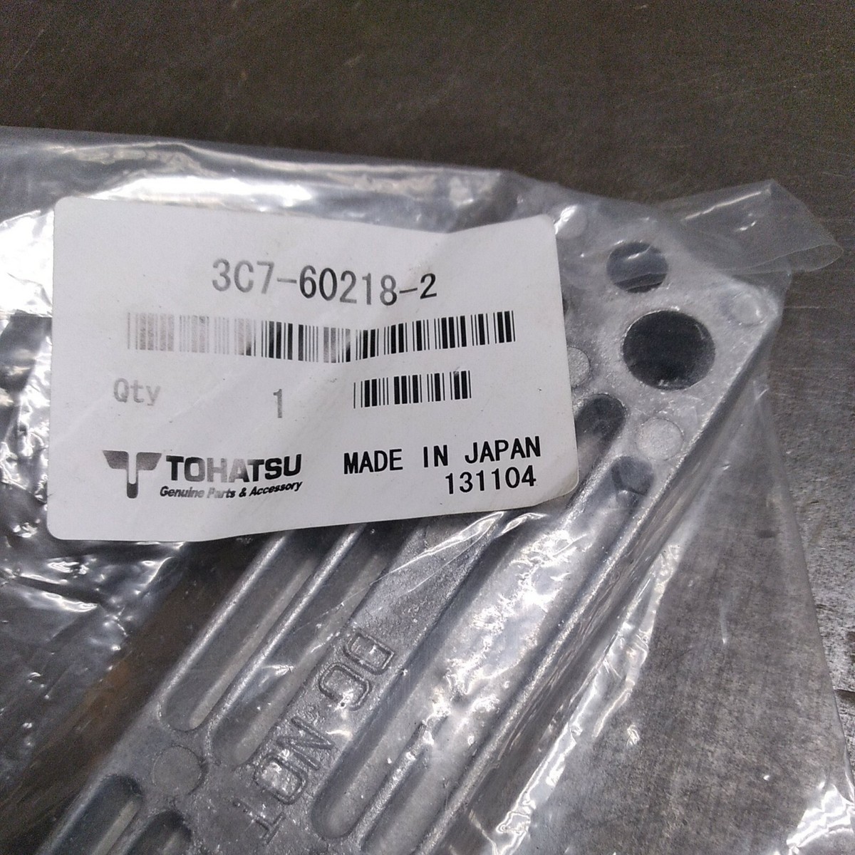 ＊しず＊　0218 NEW TOHATSU OUTBOARD ANODE ZINC 3C7-60218-2 | eBay
