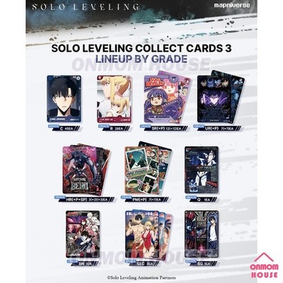 Solo Leveling Collect Card Vol.3 Booster Box Korean TCG 1Box