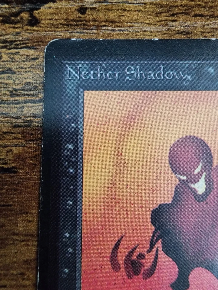 MTG Nether Shadow ⭐BETA MP+⭐ ⭐10 REAL HQ PICS! ⭐Rare Vintage 1993 Magic - Image 3 of 4