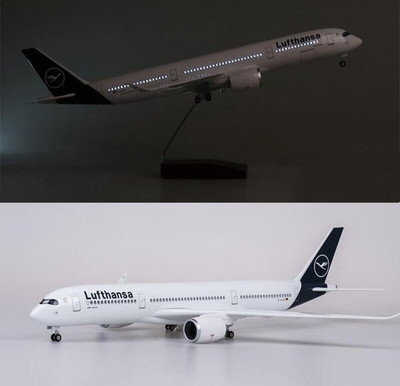 Led 1:140 Lufthansa Airbus A350 900  groß Beleuchtung Massiv OVP