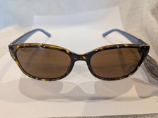 Foster Grant Brown Tortoise w Blue TruPolar Polarized Sunglasses 100 UVA/UVB