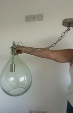 M&S Iris Pendant Light- Light Green, Light Green