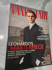 Vanity Fair (Jan 1998) Leonardo DiCaprio/Fran Lebowitz/C Hitchens/Ahmet Ertegun