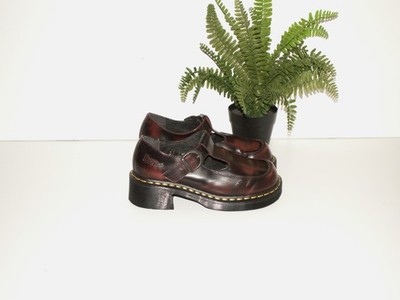 Dr. Martens 13282 T-Bar Mary Jane Style Schuhe UK 4 EU 37 US 6 (D1464)