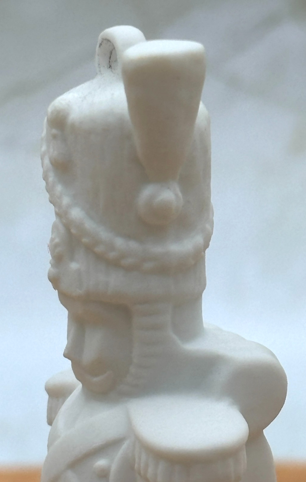 Porcelaines Bernardaud Holiday Ornament Toy Soldier Guard Limoges White Orig Box