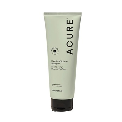 Acure Vivacious Volume Shampoo 100% Vegan, Mint & Echinacea 8 Fl Oz
