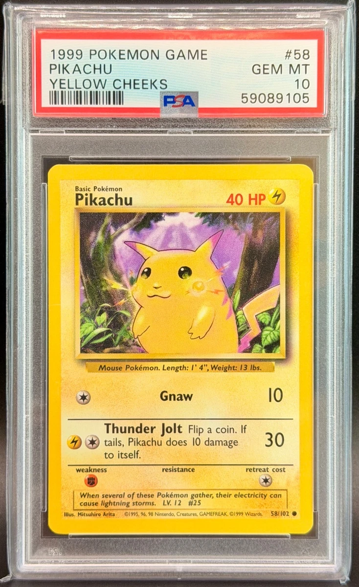 Pikachu Pokémon TCG Professional Sports Authenticator (PSA) Base