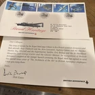 1997 ARCHITECTS OF THE AIR BRITISH AEROSPACE OFFICIAL FDC GBF FARNBOROUGH PMK