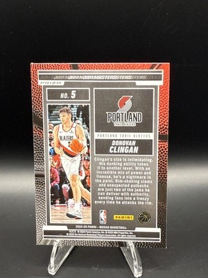 2024-25 Panini Mosaic #5 Donovan Clingan Jam Masters Mosaic | eBay