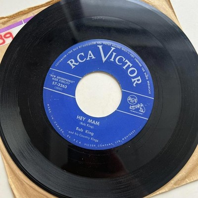 Bob King and his Country Kings - Always lend a Helping Hand/Hey Mam 45rpm VG+ R7