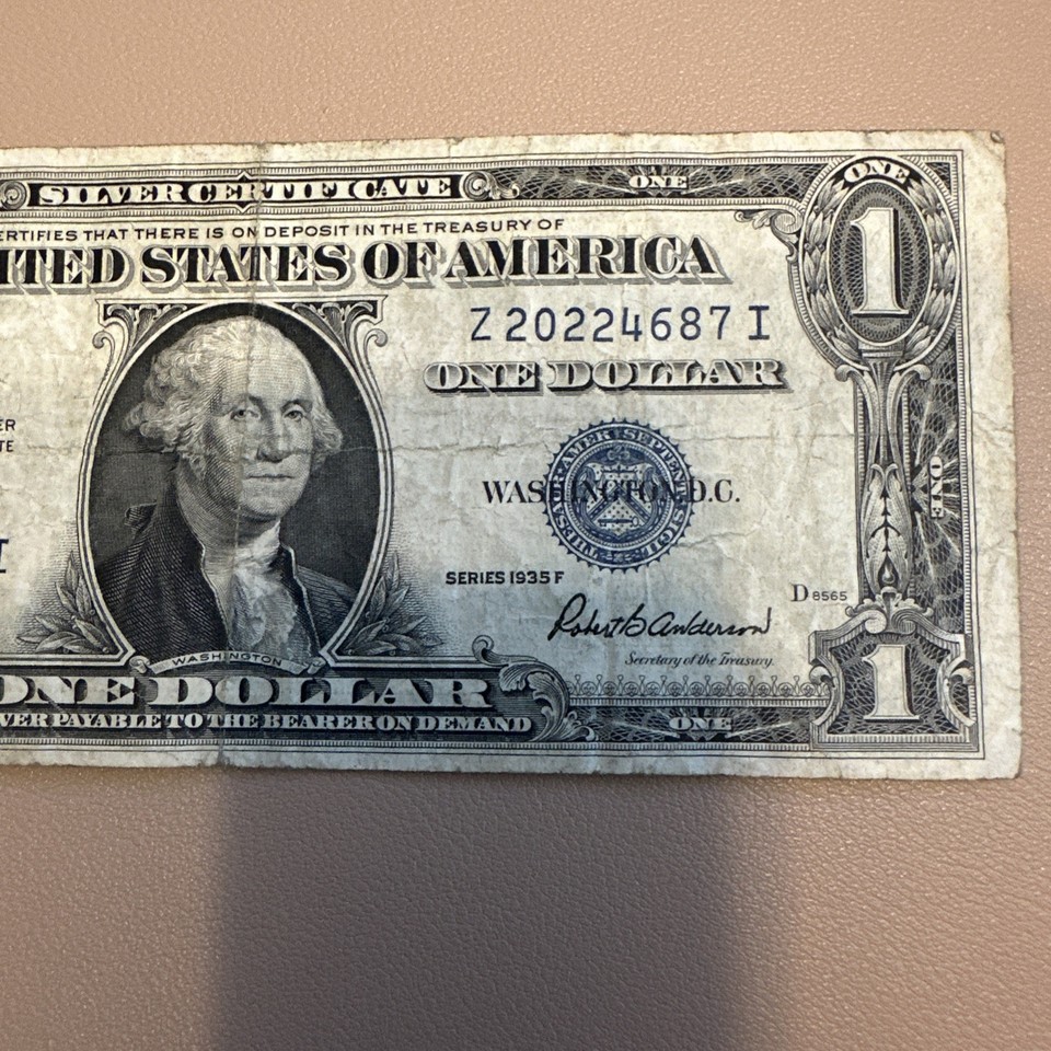 1 Dollar Bill 1935 F Series Value