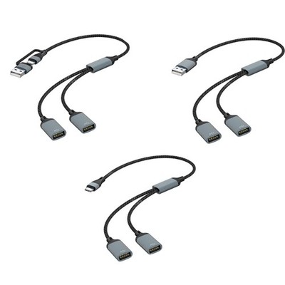 High Speed USB C To USB A 2.0 Splitter Adapter Hubs For Efficient Data Transfer