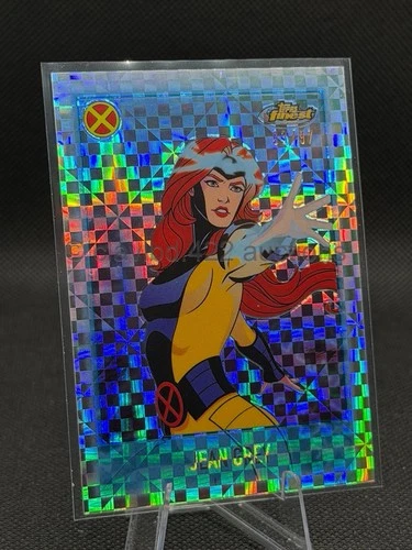 2025 TOPPS FINEST X-MEN 97 - Jean Grey - Short Print X-Fractor #FSP-2  SSP