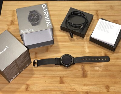Garmin Vivoactive Smart Fitness Watch Black, Touchscreen, GPS