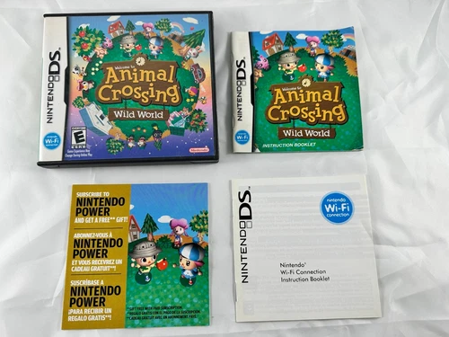 New ListingAnimal Crossing: Wild World (Nintendo DS, 2005) Complete in Box CIB - Tested