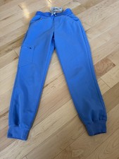 Figs Scrub Pants Joggers Blue XXS