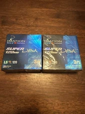 Imation Super Disk 120mb 3 Disk Per Pack In Jewel Cases