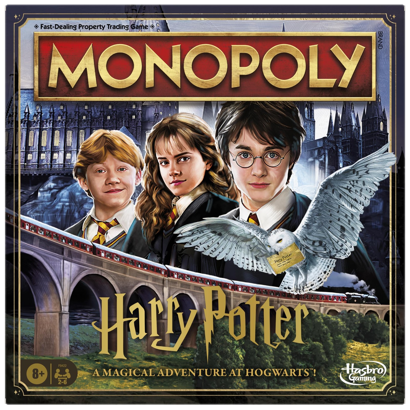 Hasbro Gaming Monopoly Harry Potter Edition Gioco da tavolo per bambini da 8 ann