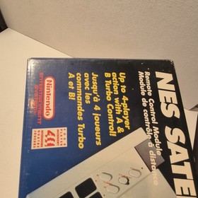 NES Satellite Remote Control Module Original Nintendo Complete CIB [CLEAN BOX]