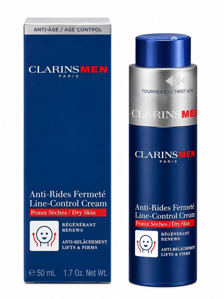 CLARINS - MEN - LINE CONTROL CREAM - DRY SKIN - 50ML - Bild 1 von 1