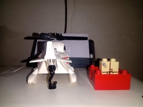 LEGO DUPLO THOMAS & FRIENDS HAROLD THE HELICOPTER W/CARGO & PACKAGE#3300 VHTF