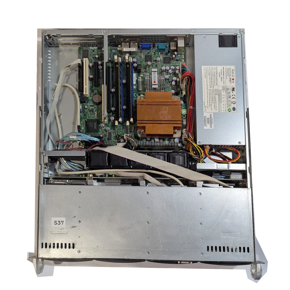 Supermicro SC813M X7SBL 1U Server Intel Core 2 Duo E7500 @2.93GHz 4GB RAM 1TB... - Image 3 of 4