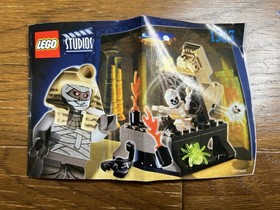 Lego 1383 Studios Curse of the Pharaoh, Complete w/ Minifigures and Instructions