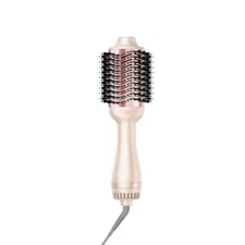 TYMO Volumizer Hot Air Brush Hair Dryer - Champagne Pink - 1200 Watt