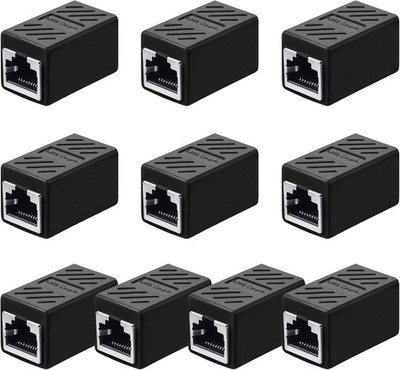 RJ45 Coupler Network Connector for Cat7/Cat6/Cat5e/Cat5 Ethernet Cable Female