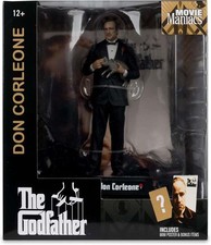 Movie Maniacs The Godfather Don Corleone 6 Inch Posed Figure Mcfarlane