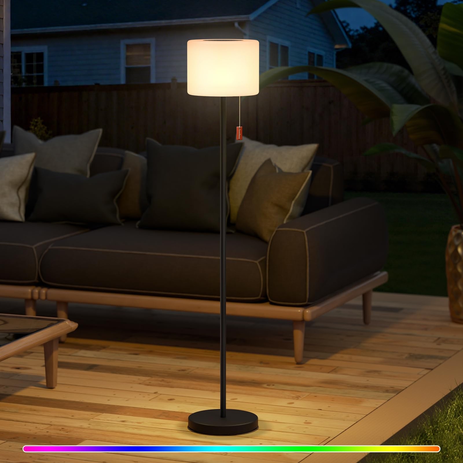 Lampada Solare LED Dimmerabile Esterni - Sensore Smart 300lm IP65