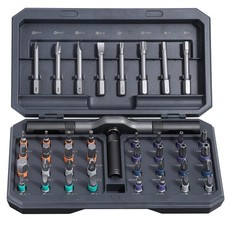 42 in 1 Magnetic Screwdriver Set Multi Bit Ratchet Screwdriver Set with T Handle