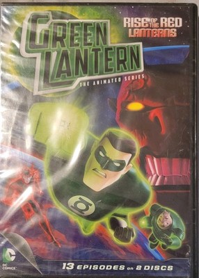 Green Lantern: Rise of The Red Lanterns Animated Series Brand New Sealed