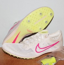 Nike Zoom Mamba 6 Track Spikes Men 10.5 Sail Fierce Pink Lemon DR2733-101 New
