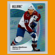 Nathan MacKinnon #50 2023-24 Upper Deck Allure Colorado Avalanche Hockey Card