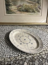 Antike Servierplatte Villeroy Boch Dresden 32,5 x 23,5 Ccm