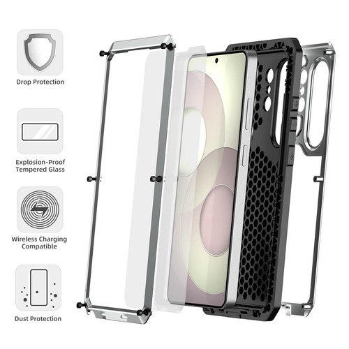 Coque métal aluminium gorille pour Samsung S26 Ultra S25 S24 S23 S22 S21 S20 - Photo 26/44