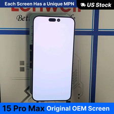 DISCOUNT Original OEM iPhone 15 Pro Max OLED Replacement Screen Digitizer lot