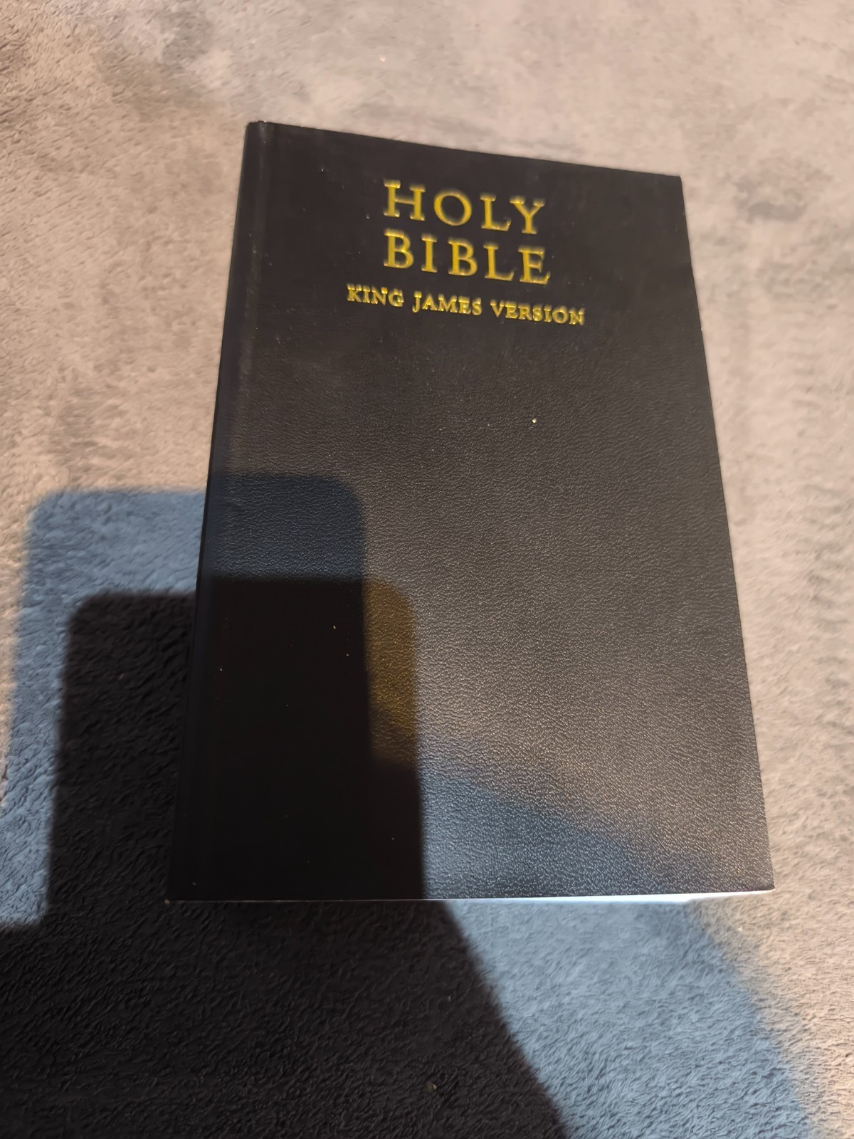 Holy Bible: King James Version (KJV) Popular Gift and Award Black Leatherette... - Image 2
