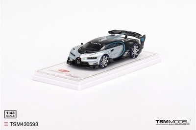TRUESCALE MINIATURES 1/43 BUGATTI VISION GRAN TURISMO SILVER TSM430593