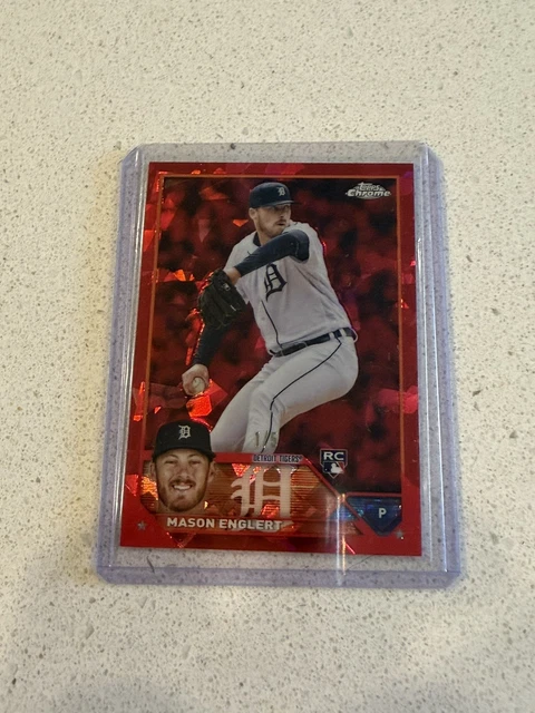 2023 Topps Chrome Update Sapphire Edition #USCS222 Mason Englert Red 1/5