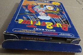 BurgerTime (Nintendo Entertainment System, NES, 1987) Cib Complete - Tested