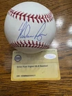 Nolan Ryan OMLB Baseball Signed Steiner Pearl White condition