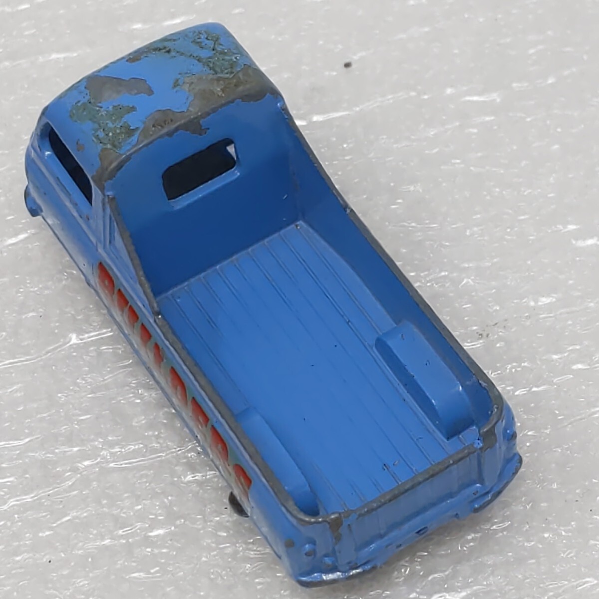 Vintage Matchbox Lesney No. 60 Morris J2 Pickup Truck Grey Wheels
