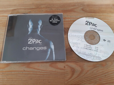 CD Hiphop 2 Pac - Changes (3 Song) MCD JIVE INTERSCOPE sc