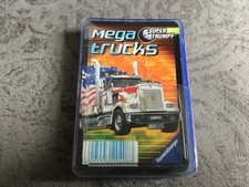 Spielkarten Kartenspiel Quartett Mega Trucks LKW Ravensburger von 2000