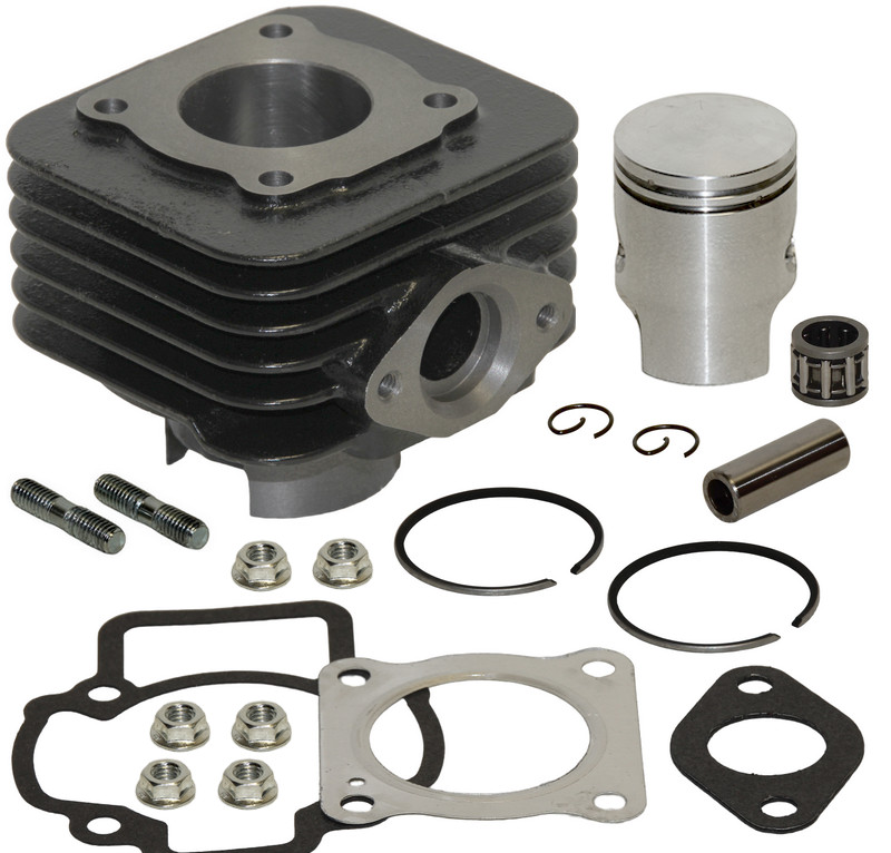 Cylindre piston avec cage Piaggio Vespa pour rénover le moteur des trajets quotidiens