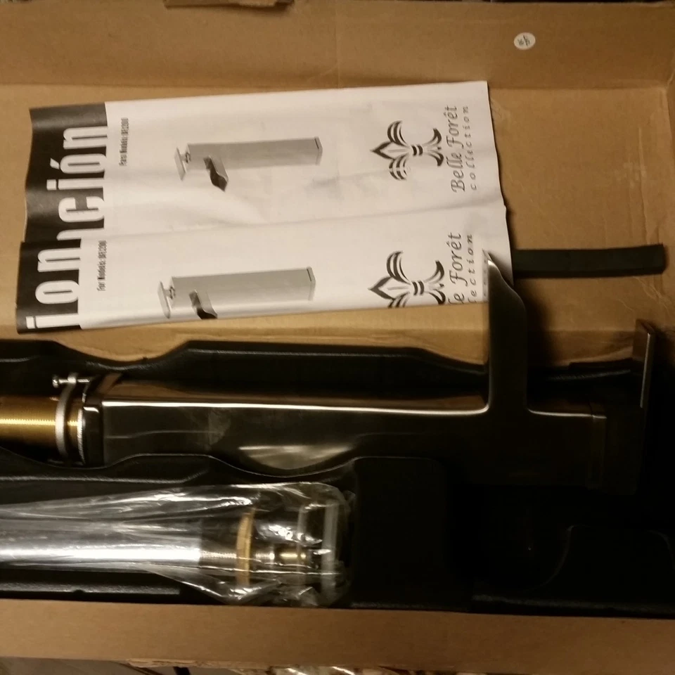 Grifo de lavabo Belle Foret Schon BFL200SN Mainz níquel satinado #1 Foto 3 de 4