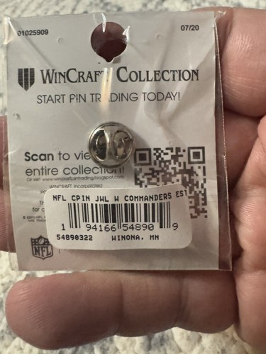 Washington Commanders EST. 1932 Pin NFL LICENSED - Picture 2 of 2